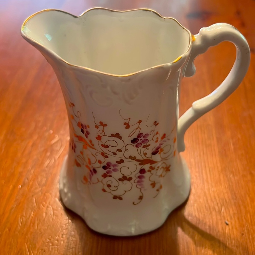 Antique French Limoges creamer /vase